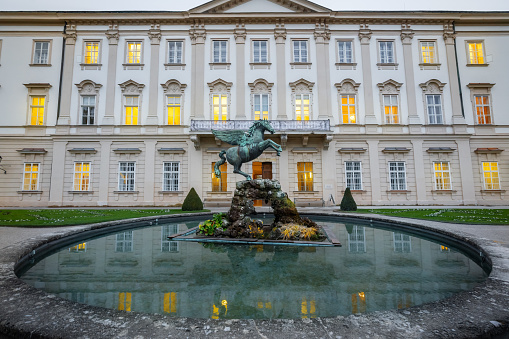 Pegasus Fountain at Mirabell Palace - Salzburg, Austria