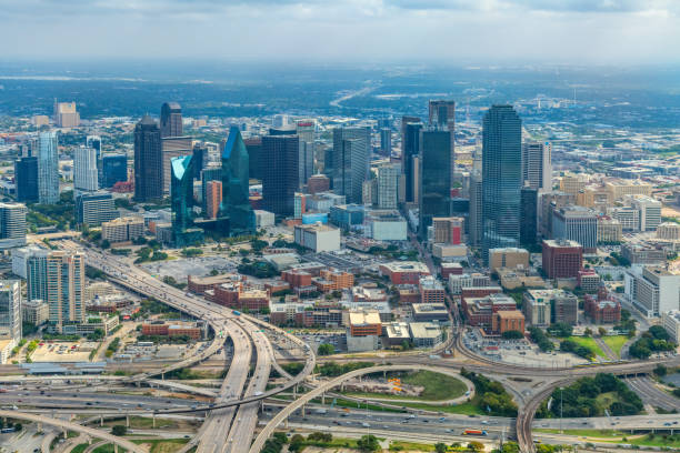 istock Dallas Skyline Aerial 1346927784