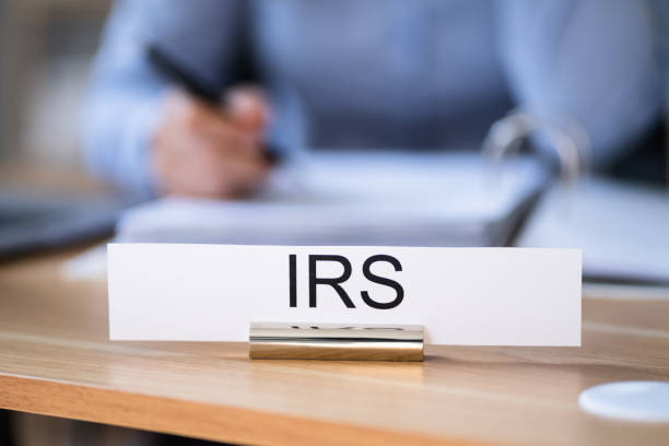 istock IRS Tax Audit Name Plate 1346931575
