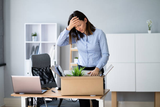 istock Resign From Job Or Fired Employee Moving Out 1346931591