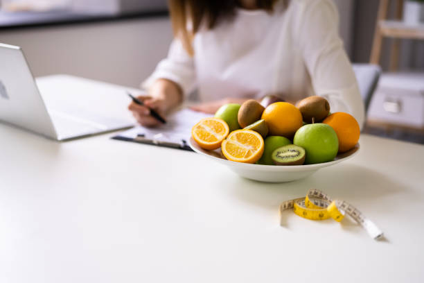 istock Female Nutritionist Or Dietitian In Laboratory 1346931800