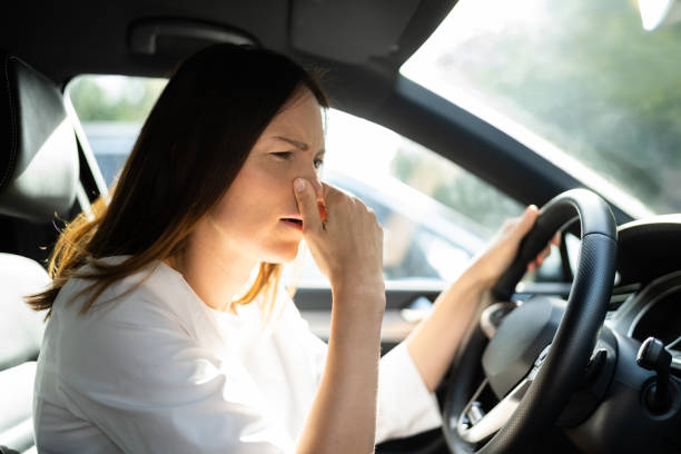 istock Bad Car Smell And Odor 1346932429