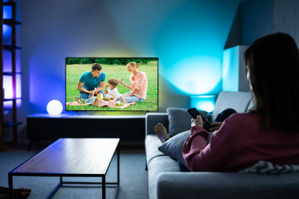 istock Smart Led TV In Living Room 1346932928