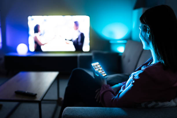 istock Smart Led TV In Living Room 1346932933