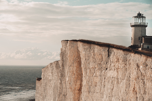 Seven Sisters Cliff Lighthouse in London