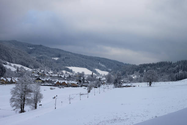 istock a village under the snow 1346948604