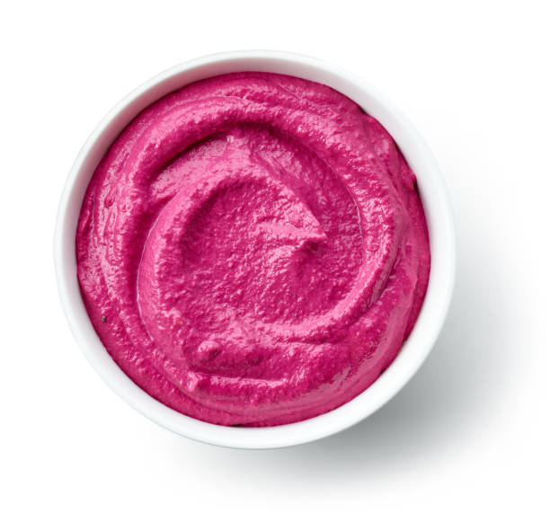 istock bowl of beetroot hummus 1346949650