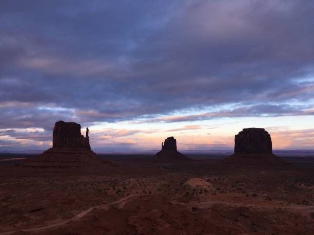 istock Sunset at Monument Valley Navajo Tribal Park. 1346955128