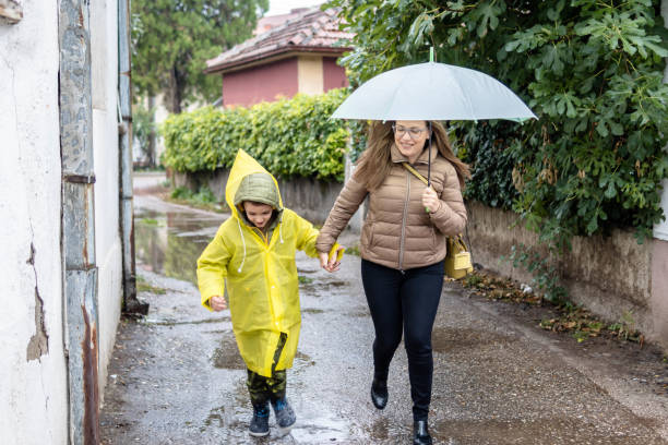 istock Great rainy day for a walk and fun 1346957572