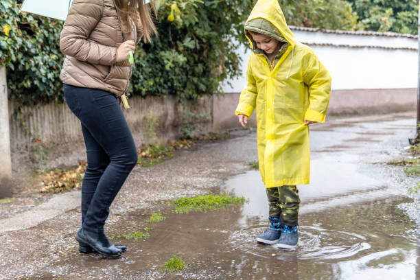 istock Great rainy day for a walk and fun 1346957618