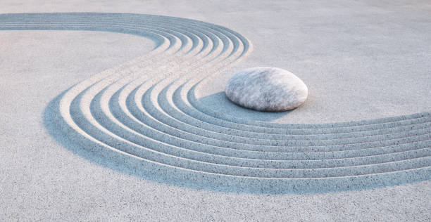 istock Japanese zen garden 1346970035