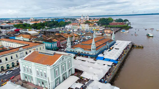 Photo of Famous Ver-o-Peso Market and the Fish Market in Belém, Para