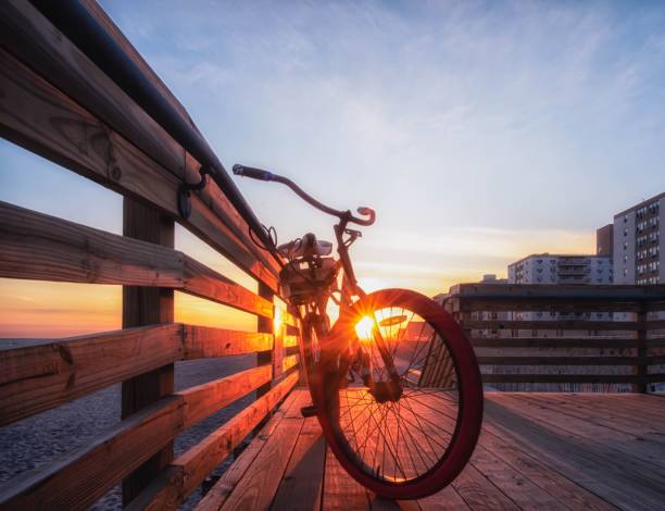 istock Bike sunflare 1346988424