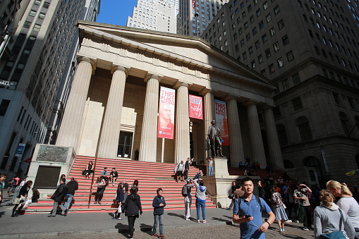Federal Hall National Memorial in new york