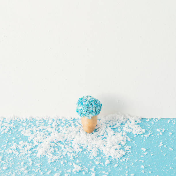 Music, musical instruments in a waffle cone