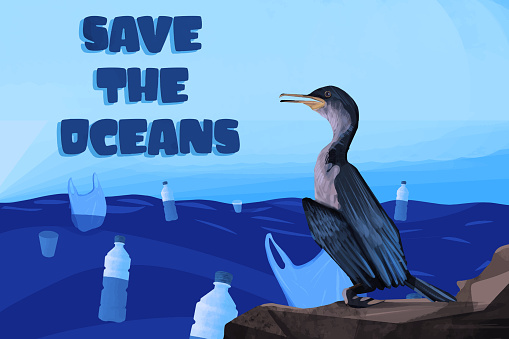 Save the Oceans, recycle plastic