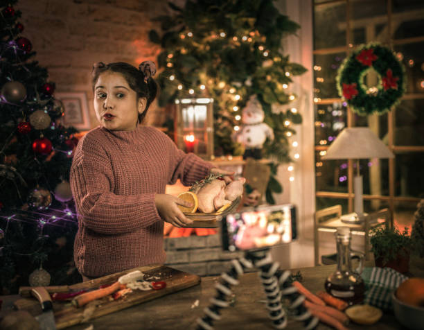 istock Preparing Christmas dinner in grandmother kitchen 1347018833
