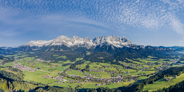 Wilder Kaiser mountains, near Ellmau, Going and Scheffau in Austria, Tyrol
