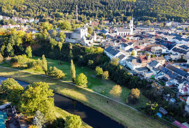 istock Top view from Elsterberg in Germany 1347034998