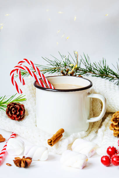 istock Christmas Cocoa with marshmallows. neweyar.Holiday. Selective focus 1347041766