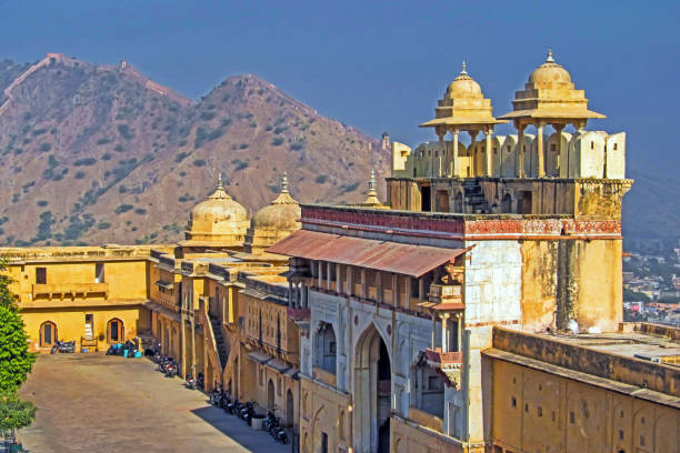 istock Jaipur palace city gate 1347045701