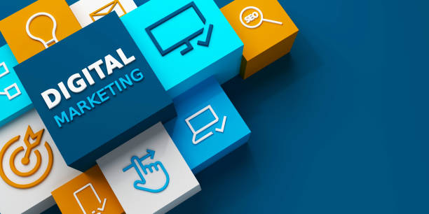 istock 3D render of DIGITAL MARKETING business concept 1347045707