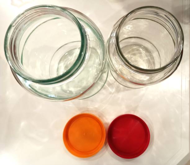 istock Empty jars for homemade tomato paste in Istanbul turkey 1347056893