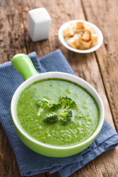 istock Fresh Cream of Broccoli Soup 1347057684