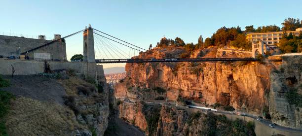istock View of suspension bridge in Constantine, Algeria 1347063687