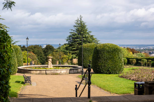 istock Rose garden, Alexandra Palace park 1347066889