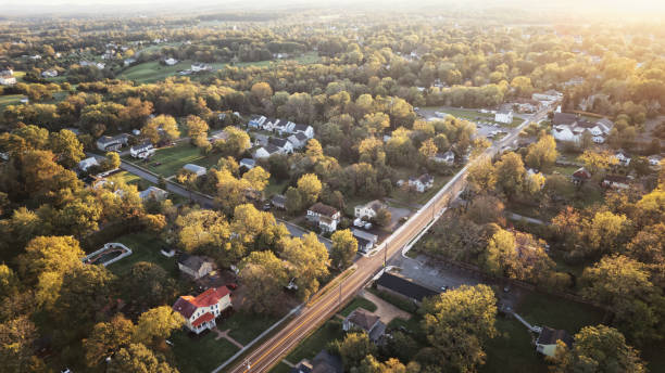 Virginia Dawn stock photo