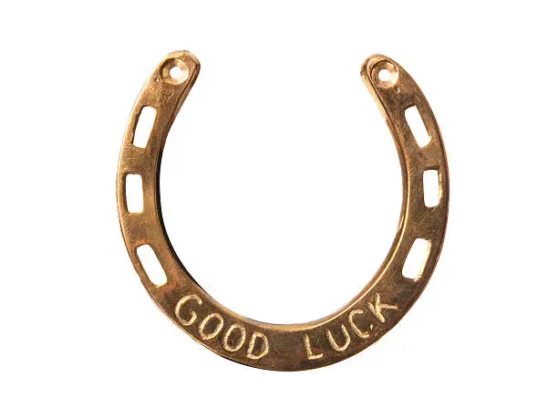 Goodluck charm horseshoe