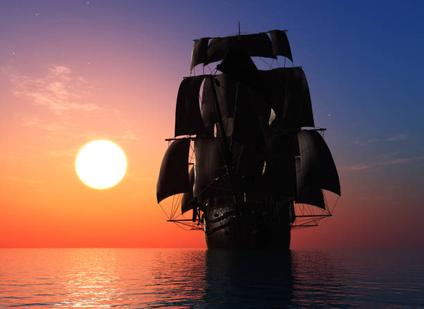 istock Sailboat in the sea. 1347073182