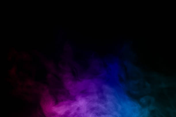 istock floating colorful steam smoke 1347081905