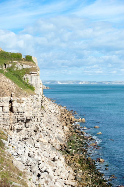 istock Eastern cliffs, Isle of Portland, Dorset, England. 1347084214