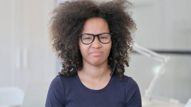 istock No Gesture with Head by African Woman 1347084845