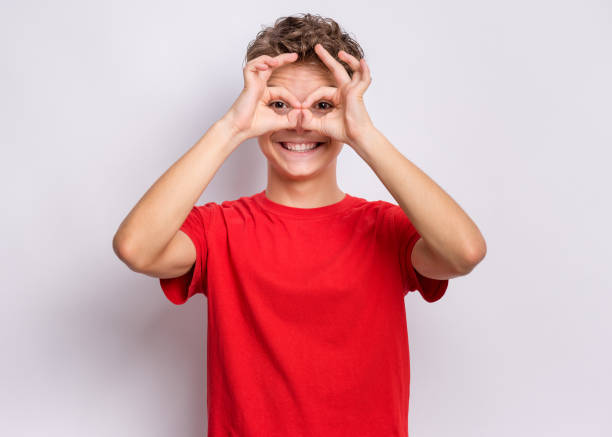 istock Boy emotions and signs 1347087142