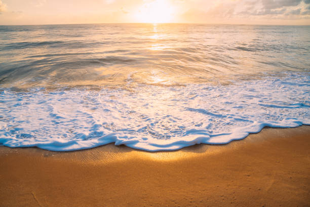 istock Calming summer natural marine blue background 1347087387