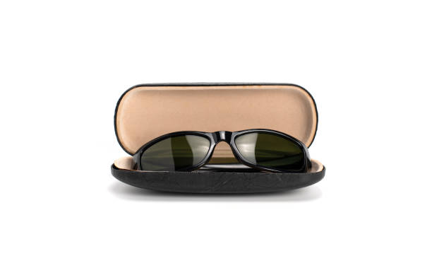 istock black sunglasses and a black box 1347090216