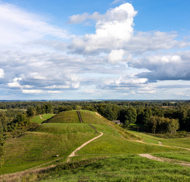 istock Medvegalis mound in Lithuania, Silale district 1347092884
