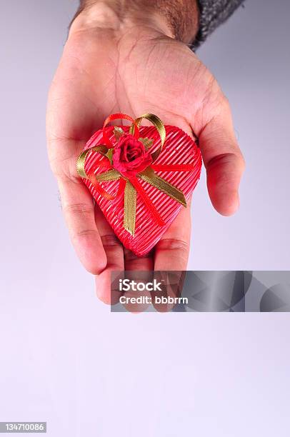 Gift Stock Photo - Download Image Now - Gift, Heart Shape, Human Body Part
