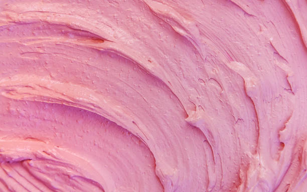 istock Cosmetic texture clay mask for face and body. Selective focus. 1347109667