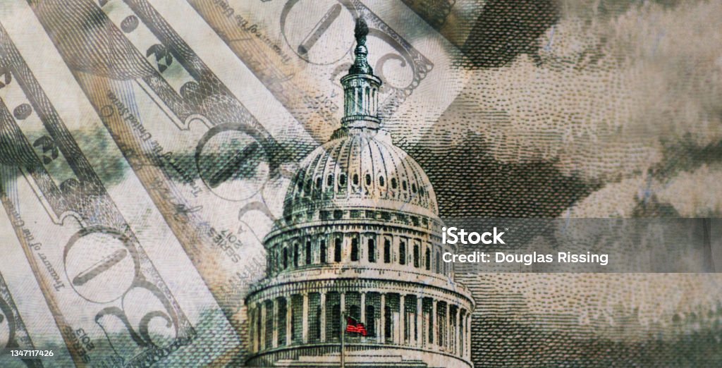 Federal Government - Coast of Living Adjustment (COLA) Government Stock Photo
