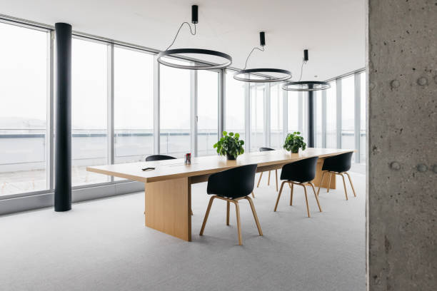 istock Photo of a bright spacious modern office 1347118748
