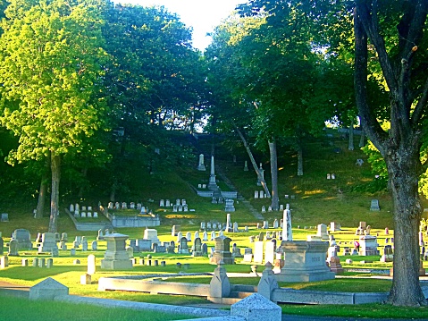 This graveyard was featured in several scenes from the movie adaption of Stephen King’s novel \