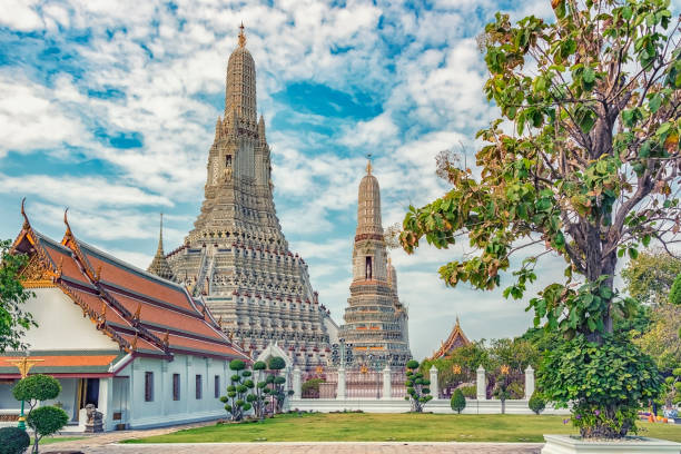istock Wat Arun temple in Bangkok, Thailand 1347124443