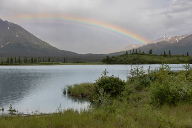 Denali Highway is a lightly traveled, mostly gravel highway in the U.S. state of Alaska. It leads from Paxson on the Richardson Highway to Cantwell on the Parks Highway. Opened in 1957, it was the first road access to Denali National Park.