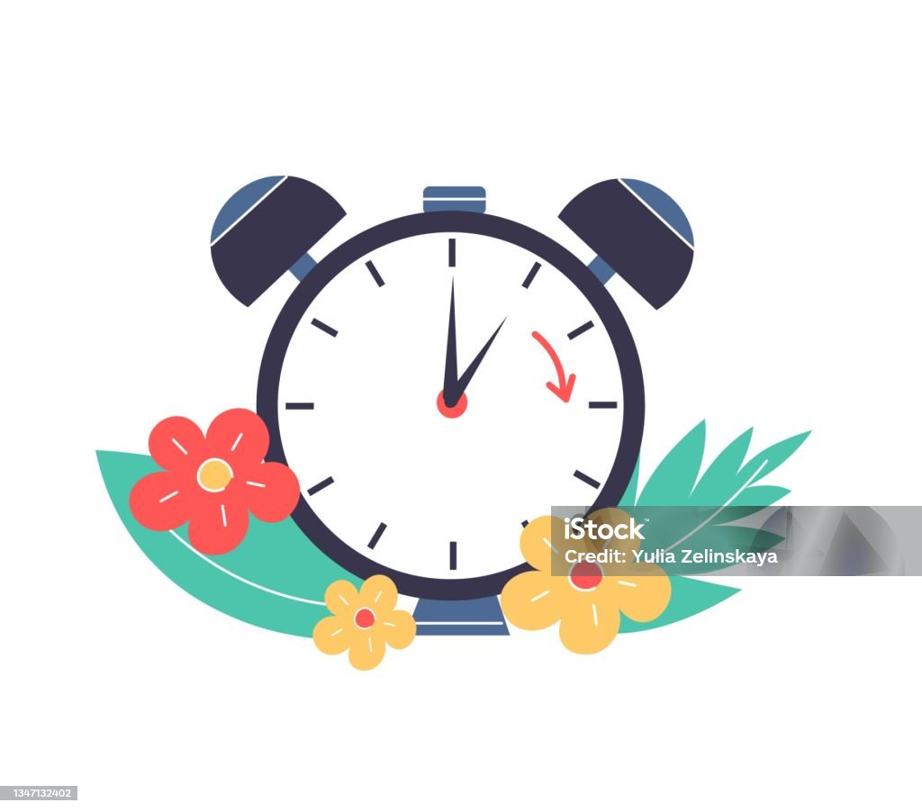 Spring Forward Vector Designs Spring Forward Stock Illustration - Download Image Now - 2021, Ahead ...