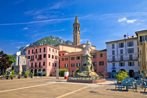 istock Town of Lecco colorful square view 1347139300
