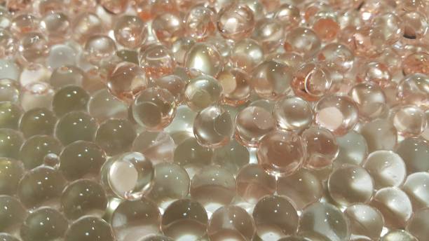 istock Closeup view with selective focus of shiny glittering orbeez 1347145718